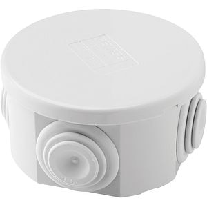 Doza GEWISS GW44001, 4 posturi, IP44, alb