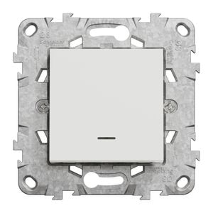 Intrerupator cap-scara SCHNEIDER NU520318NZ, incastrat, 10A, IP20, alb
