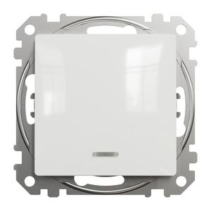Intrerupator SCHNEIDER SDD111101L, incastrat, 10A, IP20, alb