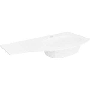 Lavoar SAVINIDUE Armonia, cuva dreapta, rasina, 105 x 52 x 16, alb lucios