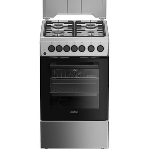 Aragaz ARCTIC AMG5612STLXN, 4 arzatoare, Gaz + Electric, L 50 cm, Grill, inox