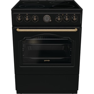 Aragaz GORENJE GECS6B71CLB, 4 arzatoare, Electric, L 60 cm, negru