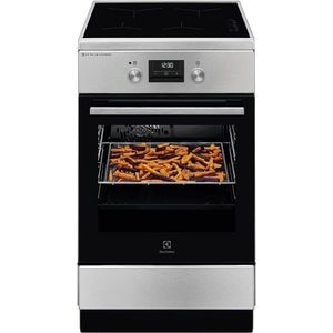 Aragaz ELECTROLUX LKI564266X, SteamBake, AirFry, 4 arzatoare, Electric, L 50 cm, Grill, inox