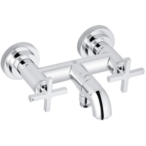 Baterie cada KLUDI Nova Fonte 205400520, alama sanitara, argintiu