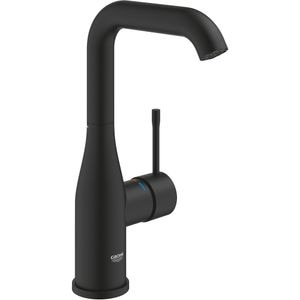 Baterie lavoar GROHE Essence 24177KF1, alama sanitara, negru