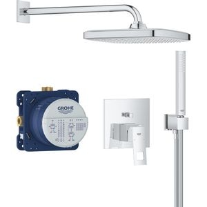 Sistem dus GROHE Eurocube 250 25289000, 1 functie, crom