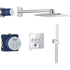 Sistem dus GROHE SmartControl 310 34712000, termostat, 3 functii, crom