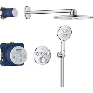 Sistem dus GROHE SmartControl 310 34863000, termostat, 3 functii, crom