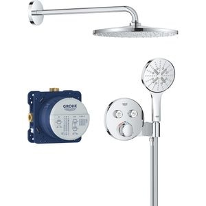 Sistem dus GROHE SmartControl 310 34866000, termostat, 1 functie, crom