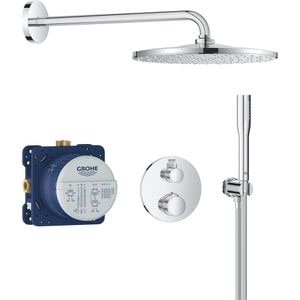 Sistem dus GROHE Grohtherm 310 34869000, termostat, 1 functie, crom