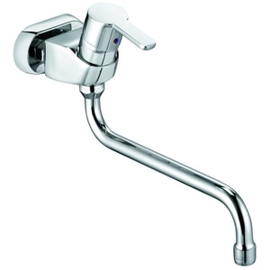 Baterie bucatarie KLUDI Logo Neo 379140575, alama sanitara, argintiu