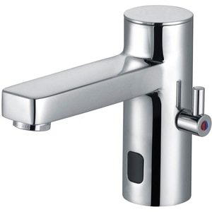 Baterie lavoar electronica KLUDI Zenta E 3810005, alama sanitara, argintiu