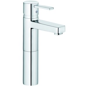 Baterie lavoar KLUDI Zenta 382560575, alama sanitara, argintiu