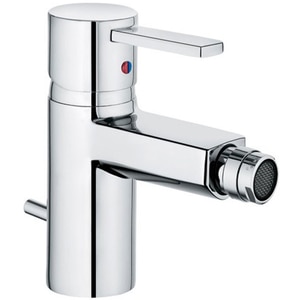 Baterie bideu KLUDI Zenta 385300575, alama sanitara, argintiu