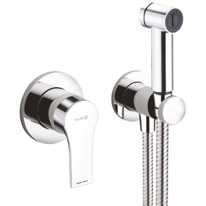 Set dus igienic KLUDI Zenta SL 489980565, 1 functie, crom