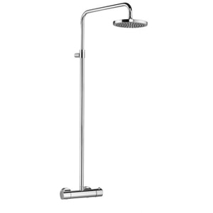 Sistem dus KLUDI A-QA 6608105-00, termostat, 1 functie, crom