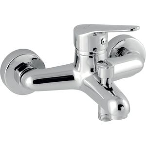 Baterie cada-dus FERRO Iris New 94420/1.0, alama sanitara, argintiu