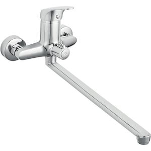 Baterie cada-dus FERRO Combo BCM5A, alama sanitara, argintiu