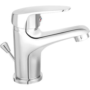 Baterie lavoar FERRO Isso BIS2, alama sanitara, argintiu