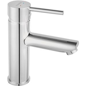 Baterie lavoar FERRO Linus BLX2, alama sanitara, argintiu