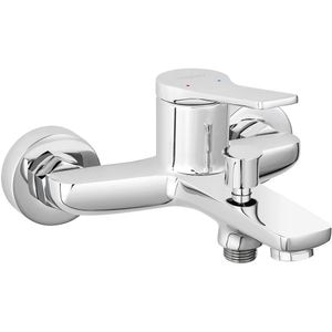 Baterie cada-dus FERRO Nexus BNX1, alama sanitara, argintiu