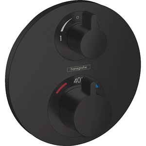 Baterie cada-dus HANSGROHE Ecostat 15758670, marimea S, alama sanitara, negru