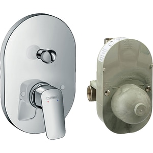 Baterie cada-dus HANSGROHE Logis 71409000, alama sanitara, crom