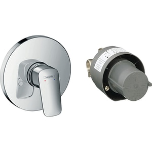 Baterie cada-dus HANSGROHE Logis 71666000, alama sanitara, crom