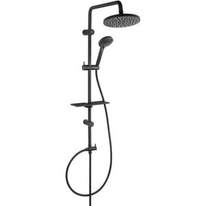 Sistem dus FERRO Rondo Lux Black NP23-BL, 3 functii, negru