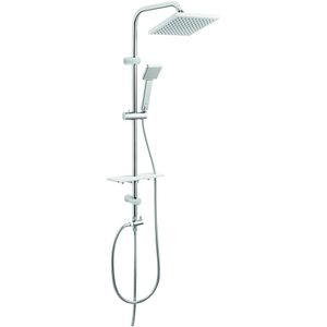 Sistem dus FERRO Squerto Lux NP24, 1 functie, argintiu