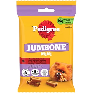 Recompense pentru caini PEDIGREE Jumbone, Vita, 8 x 160 g