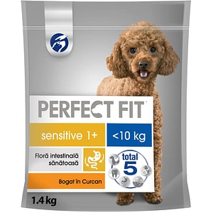 Hrana uscata pentru caini PERFECT FIT Sensitive, Adult, Curcan, 1.4 kg