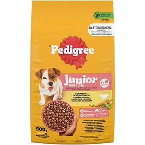 Hrana uscata pentru caini PEDIGREE, Junior, Pasare si Legume, 500 g