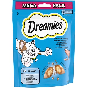 Recompense pentru pisici DREAMIES, Somon, 4 x 180 g