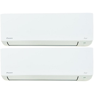 Sistem aer conditionat pentru 2 incaperi DAIKIN Siesta, 2x9000BTU, unitate externa 18000BTU, A/A, Inverter, Functie Incalzire, alb