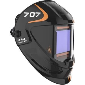 Masca de sudura INTENSIV Dynasty, cristale lichide, 4 senzori, negru