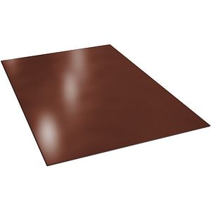 Tabla plana BILKA, maro lucios (RAL 8017), 0.4 mm, 200 x 125 cm