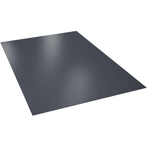 Tabla plana BILKA, gri mat (RAL 7016), 0.4 mm, 200 x 125 cm