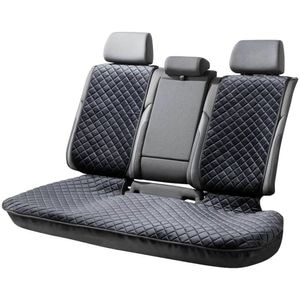 Husa bancheta WALSER Comfortline Luxor, universal, negru