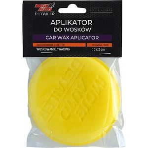Burete aplicator MOJE AUTO Detailing, 10 x 2cm, galben