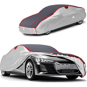 Prelata auto WALSER Premium Hybrid L, 475 x 162 x 117 cm, gri