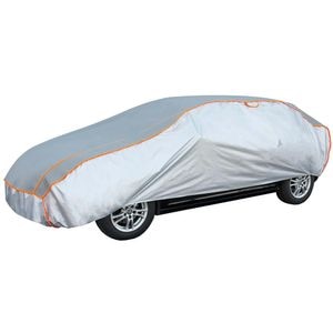Prelata auto WALSER XL, 525 x 175 x 120 cm, antigrindina, argintiu-negru