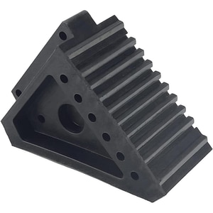 Cale blocare roti ROLL FAST 56480R, cauciuc, negru, 2buc