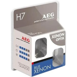 Becuri auto Xenon AEG Blue Xenon, H7, 55W, 2buc