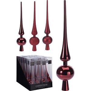 Varf brad, 60x60x295mm, burgundy
