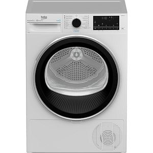 Uscator de rufe BEKO B3T40239W EU, HomeWhiz, Pompa de caldura, 10 kg, 15 programe, Clasa C, alb