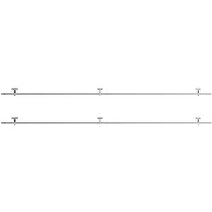 Suport panouri ANKER B5606341, 2 bucati, argintiu