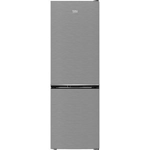 Combina frigorifica BEKO B5RCNA376HXB, No Frost, 370 l, H 186.5 cm, Clasa C, argintiu
