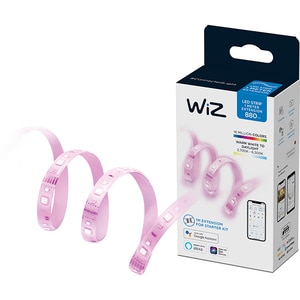 Banda LED Smart WIZ Extension, Wi-Fi, LED RGB, 11W, 880lm, 1m