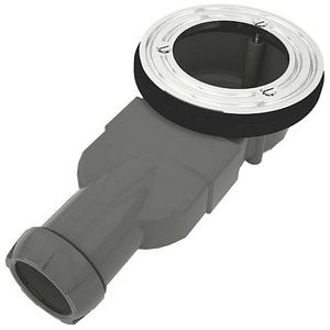 Sifon pentru cadita dus Wirquin Slim 30719919, 90 mm, cu membrana antimiros